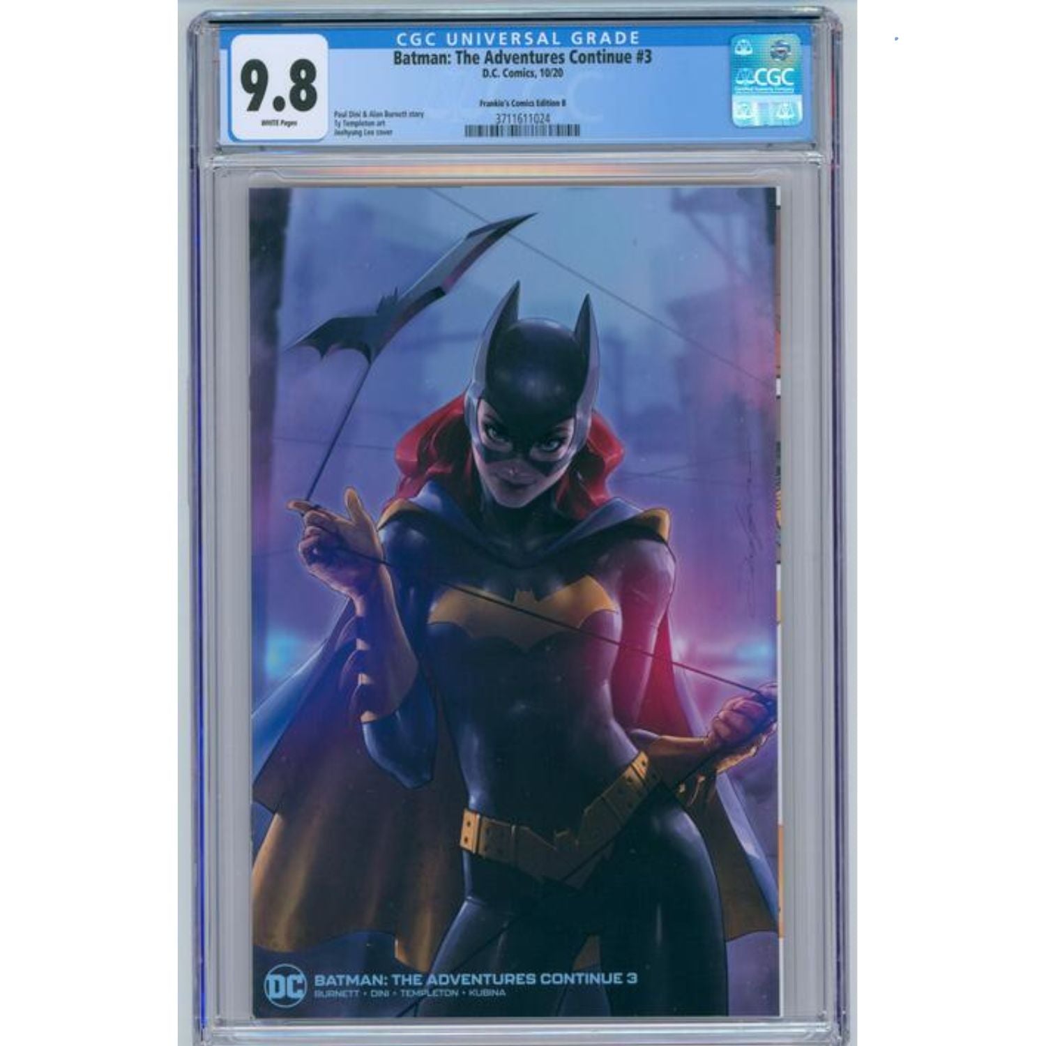 Batman The Adventures Continue: #3 [Jeehyung Lee CGC 9.8 Frankies.A] 2020 Comics DC Comics