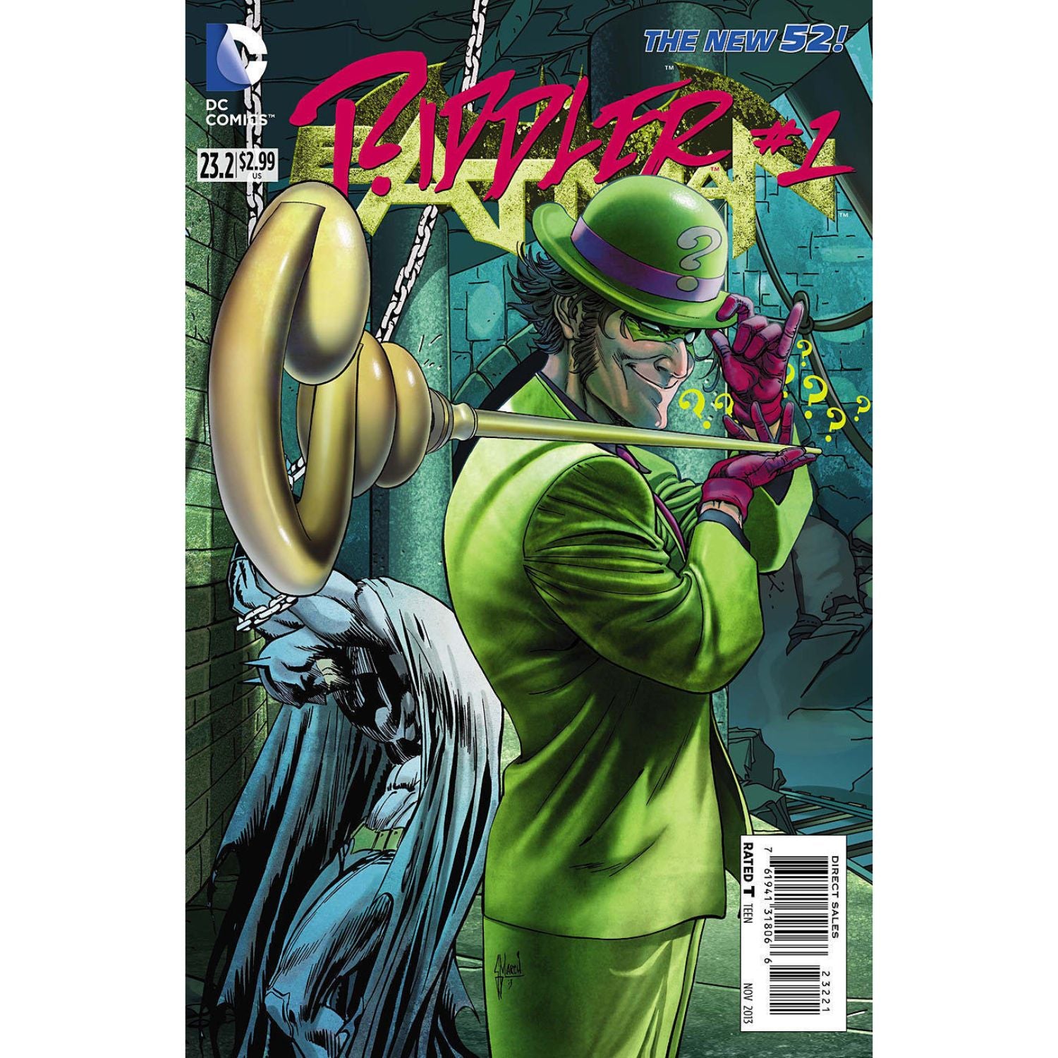 Batman: #23.2 [Guillem March Lenticular CVR A] 2011 Comics DC Comics