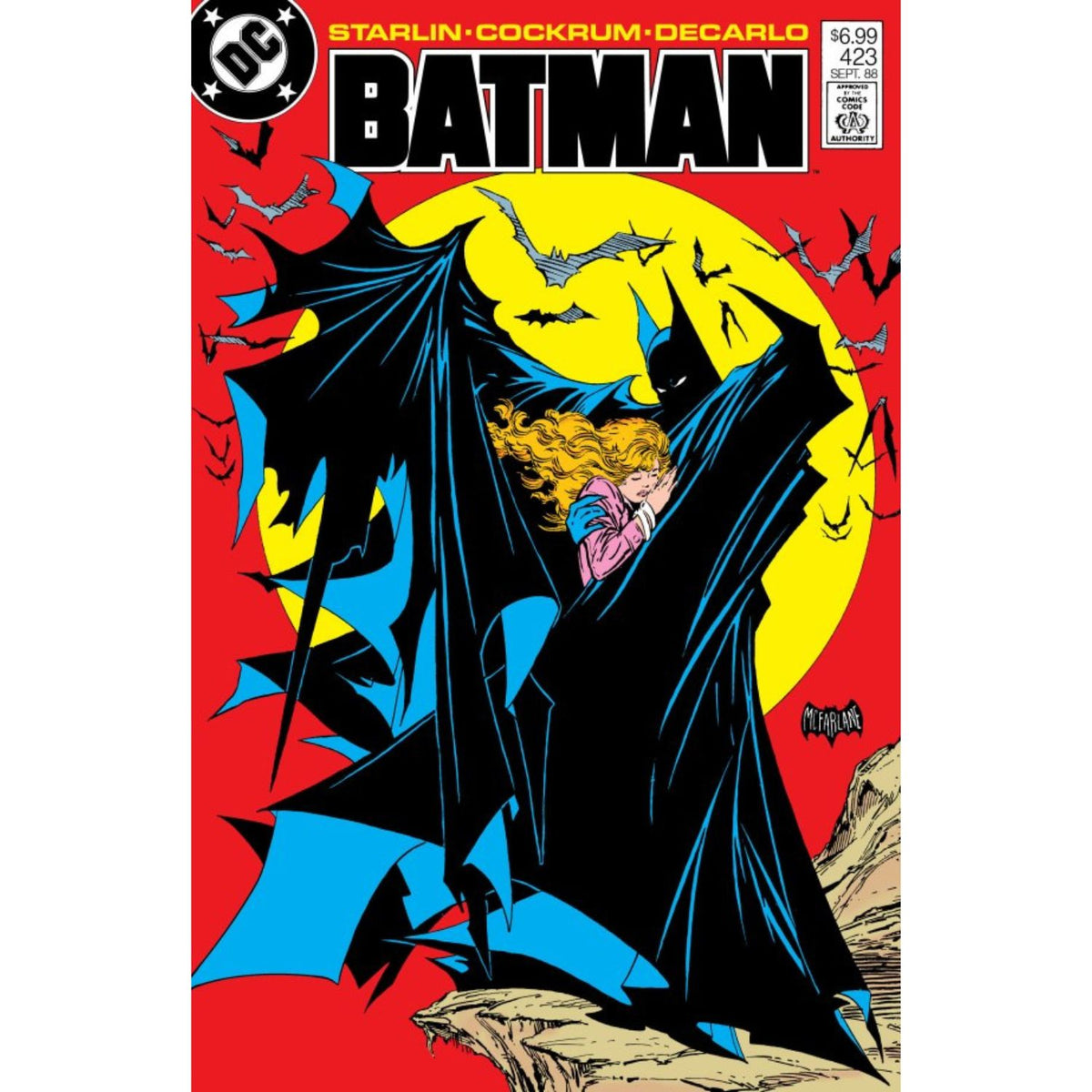 Batman: #423 [Todd Mcfarlane Facsimile Foil CVR C] 2026 Comics DC Comics