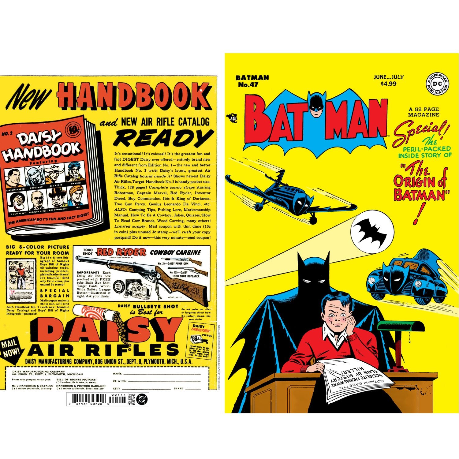 Batman: #47 [Bob Kane Facsimile] 2025 Comics DC Comics
