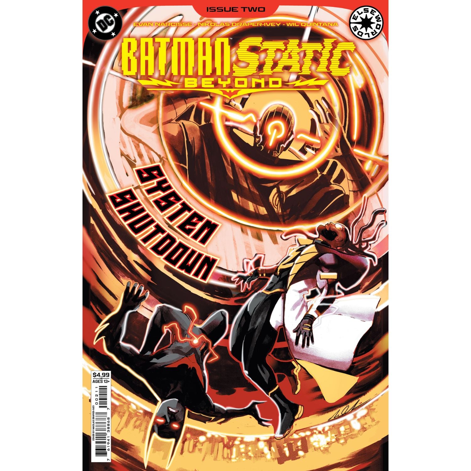 Batman/Static Beyond: #2 [Nikolas Draper-Ivey CVR A] 2025 Comics DC Comics