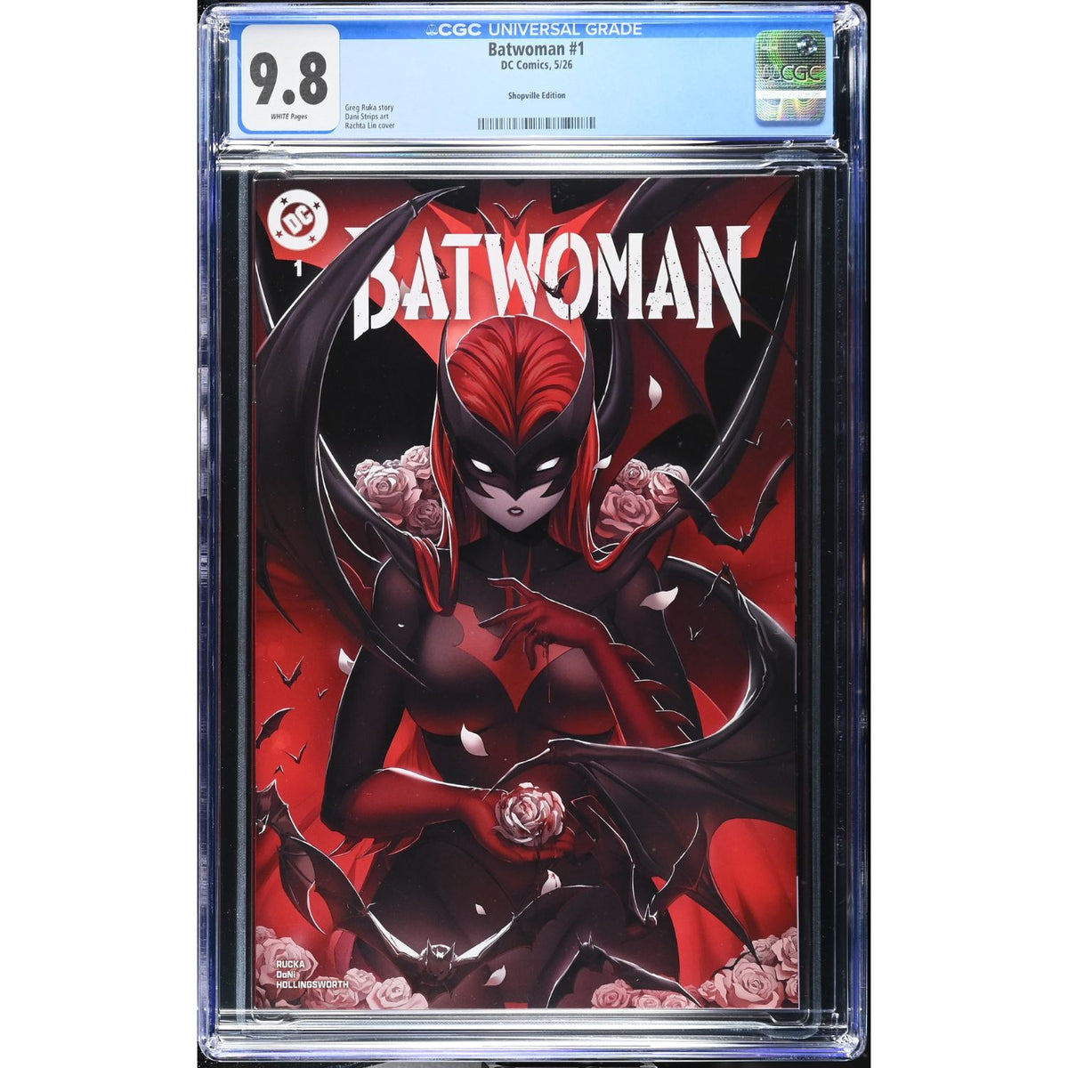 Batwoman: #1 [Rachta Lin CGC 9.8 Shopville Dallas Fan Expo Exclusive CVR] 2026 Comics DC Comics