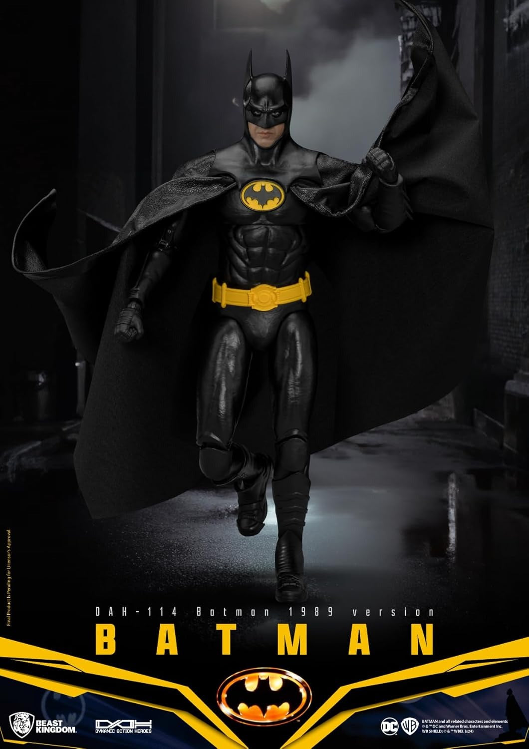 Beast Kingdom: Batman - 1989 - DAH-114 Dynamic 8-ction Figure Toys & Games Beast Kingdom