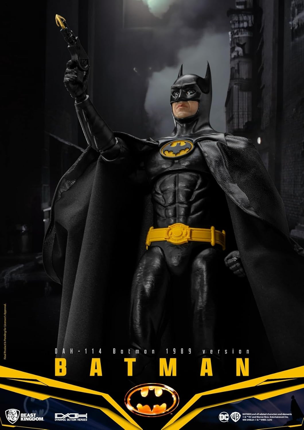Beast Kingdom: Batman - 1989 - DAH-114 Dynamic 8-ction Figure Toys & Games Beast Kingdom