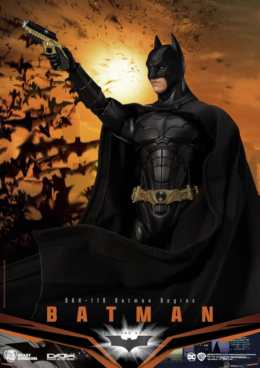 Beast Kingdom: Batman - Batman Begins - DAH-118 Dynamic 8-ction Figure Toys & Games Beast Kingdom