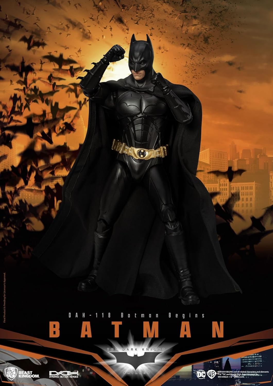 Beast Kingdom: Batman - Batman Begins - DAH-118 Dynamic 8-ction Figure Toys & Games Beast Kingdom