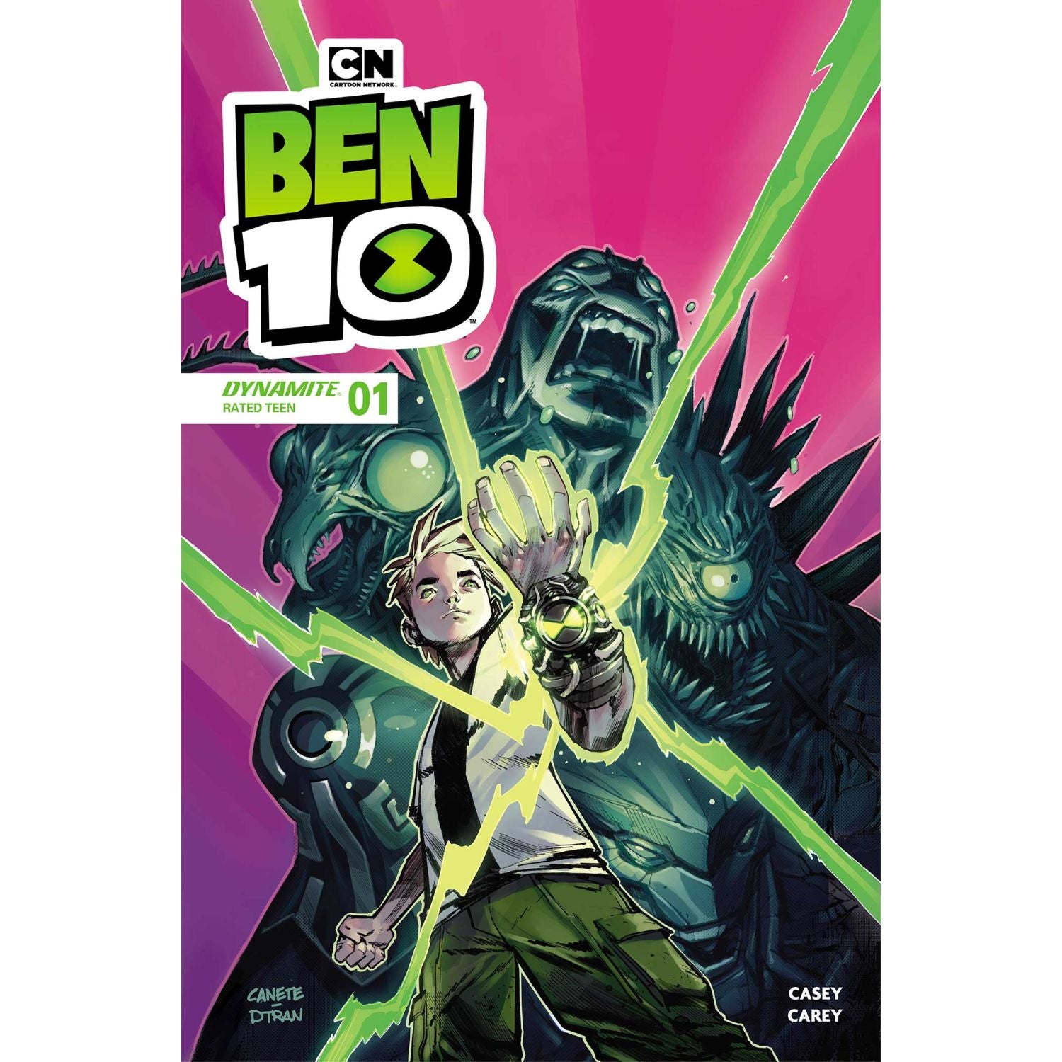 Ben 10: #1 [Eric Canete Foil CVR W - 1:10] 2026 Comics Dynamite Entertainment