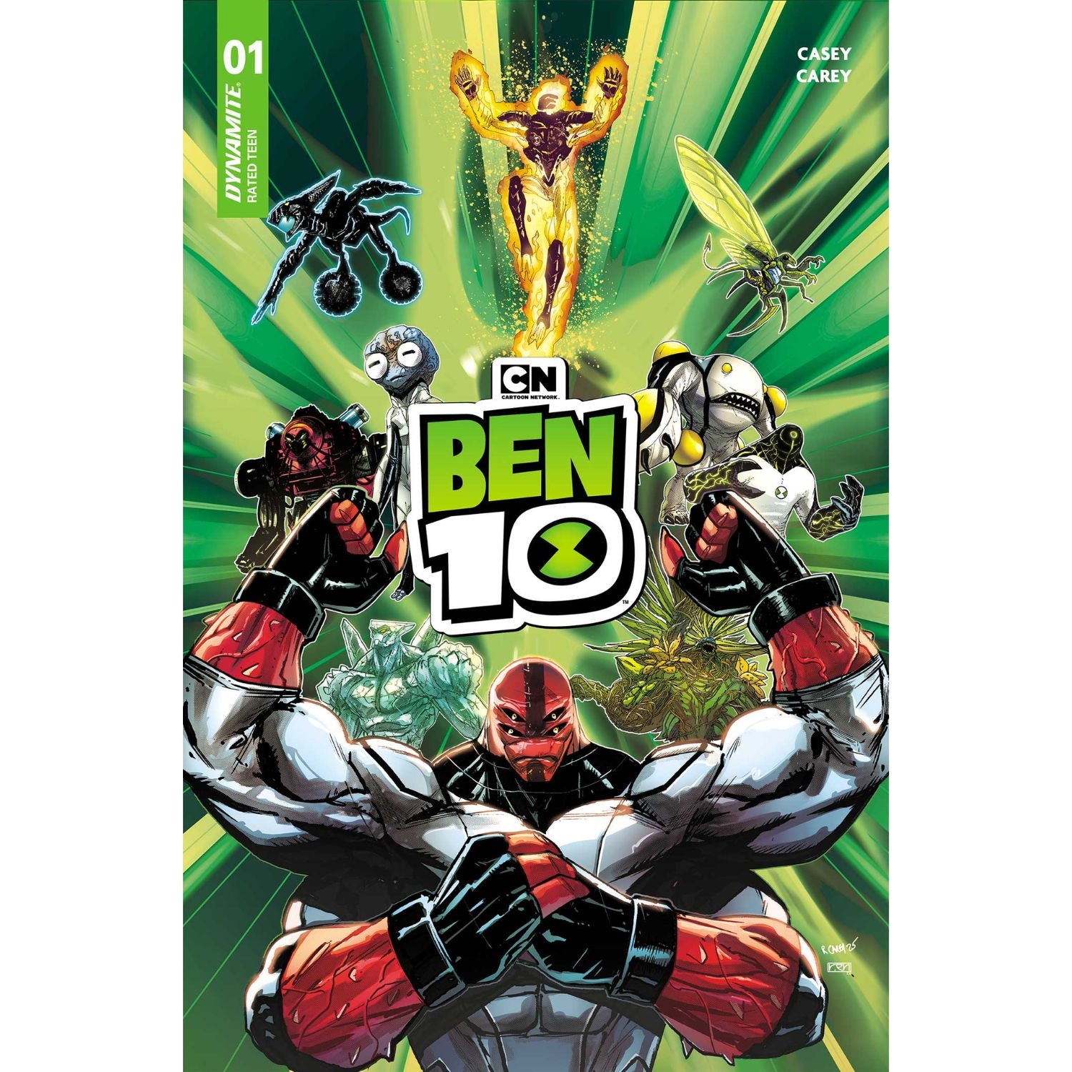 Ben 10: #1 [Robert Carey CVR A] 2026 Comics Dynamite Entertainment