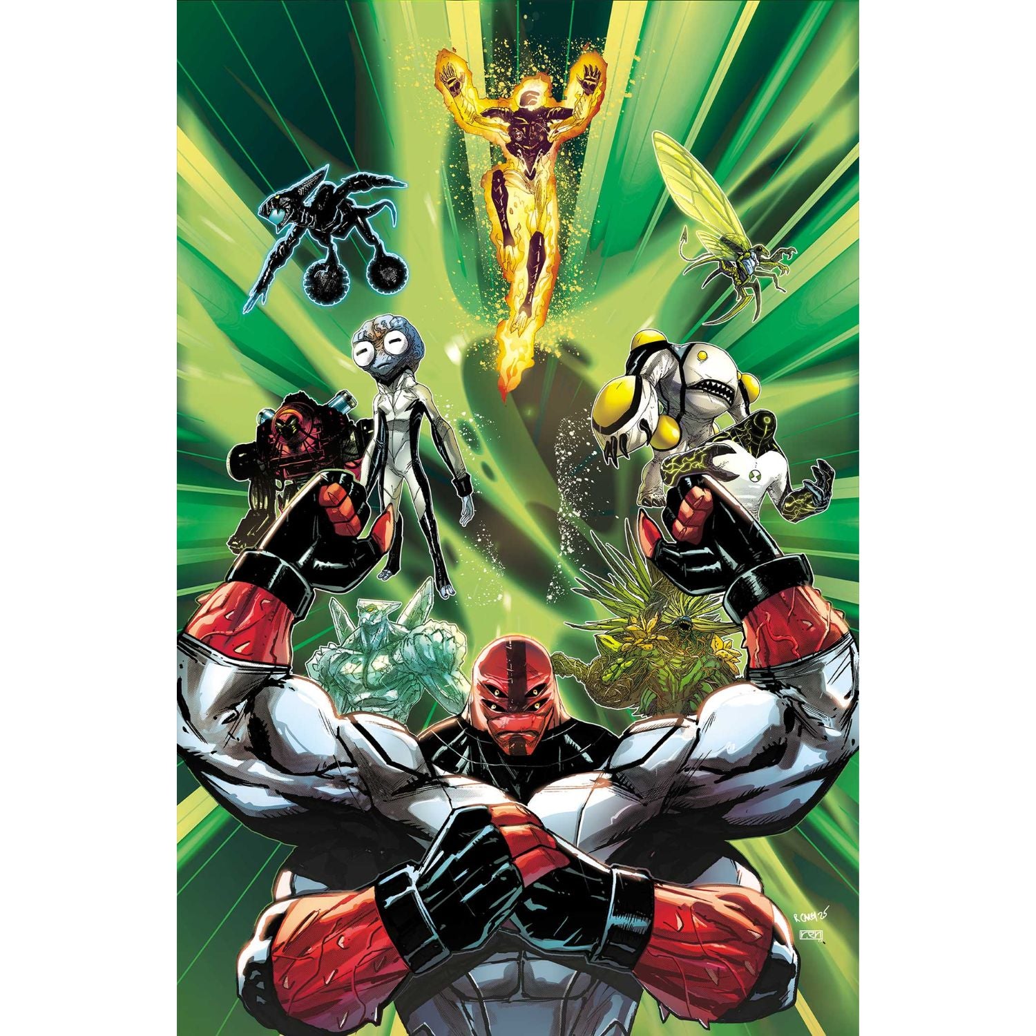 Ben 10: #1 [Robert Carey CVR N - 1:25] 2026 Comics Dynamite Entertainment