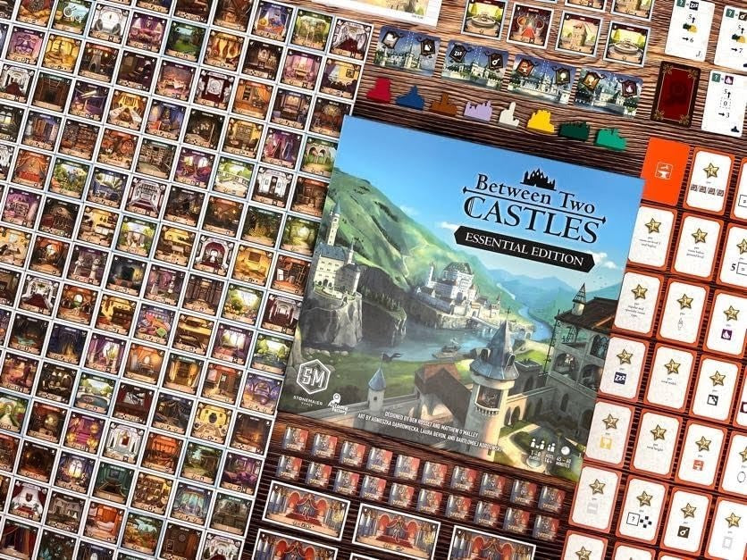 Between Two Castles - Essential Edition [Board Game, 2-7 Players] Board Game Stonemaier Games