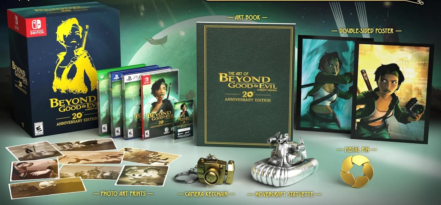 Beyond Good and Evil 20th Anniversary Edition Collector's Edition - Limited Run #247 [Nintendo Switch] Nintendo Switch Collector Limited Run Games