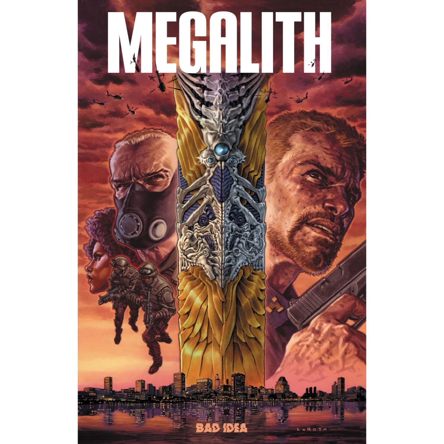 Beyond Megalith: #0 [Lewis LaRosa CVR A] 2026 Comics Bad Idea