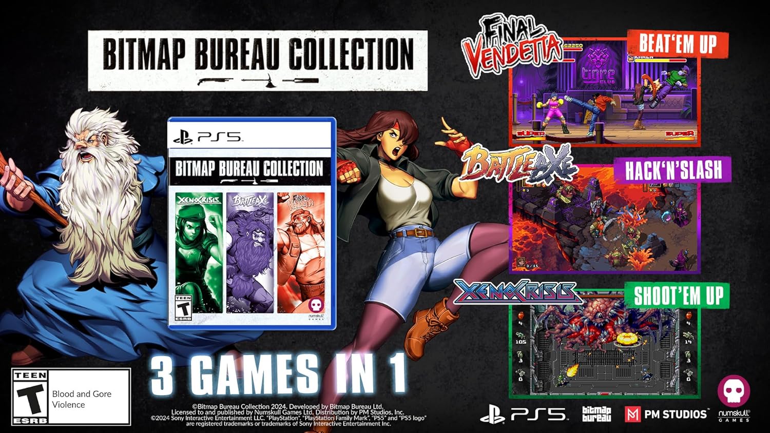 Bitmap Bureau Collection [PlayStation 5] PlayStation 5 Video Game PM Studios