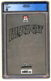 Black Cat: #1 [J Scott Campbell CGC 9.8 Virgin - 1:100] 2025 Comics Marvel Comics