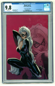 Black Cat: #1 [J Scott Campbell CGC 9.8 Virgin - 1:100] 2025 Comics Marvel Comics