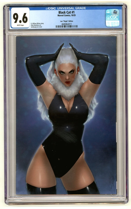 Black Cat: #1 [Jeehyung Lee CGC Graded 9.6 Virgin CVR H - 1:200] 2025 Comics Marvel Comics