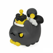 Bugcat Capoo: King Black Bugcat Figurine with Limited Edition Patch Collectible Bugcat Capoo