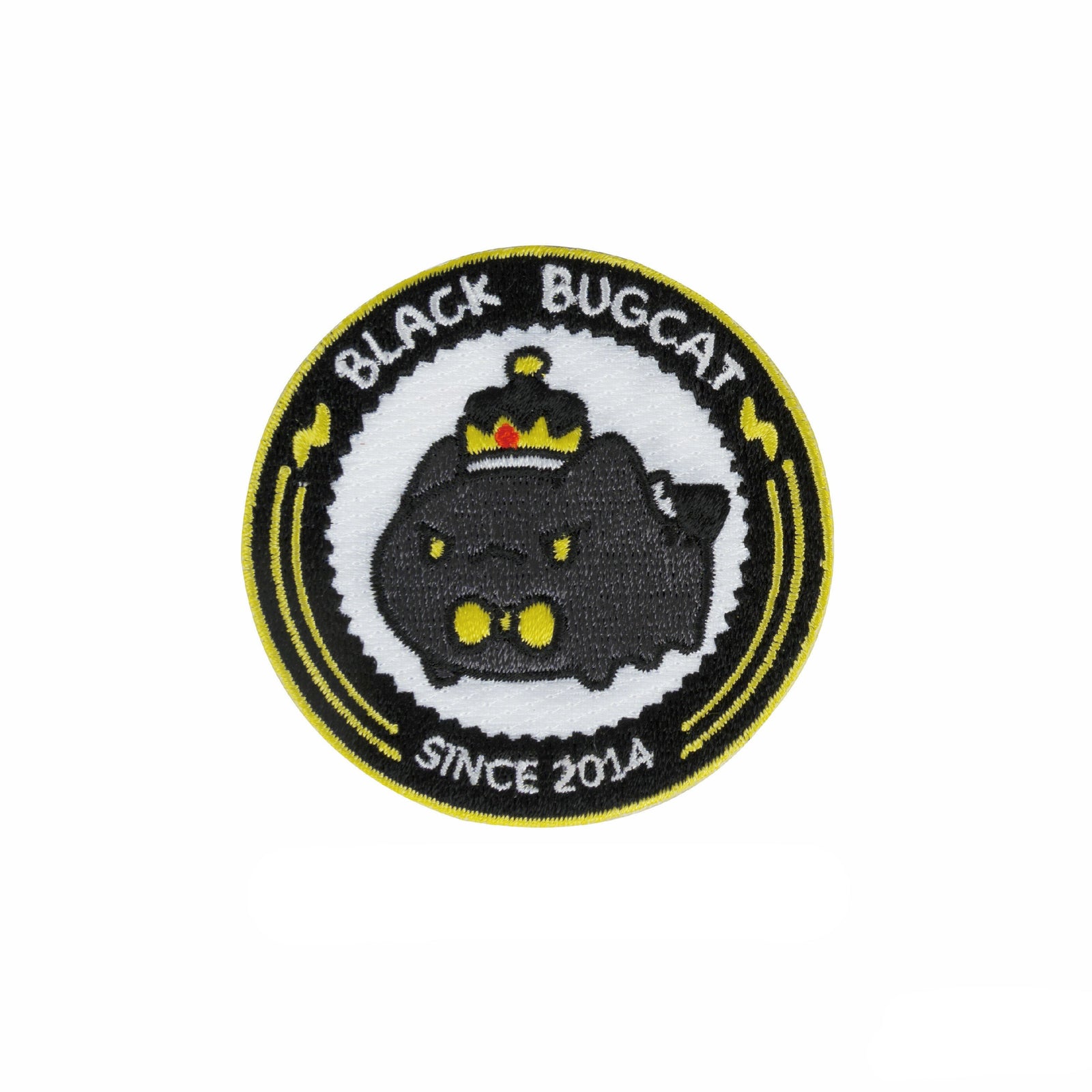 Bugcat Capoo: King Black Bugcat Figurine with Limited Edition Patch Collectible Bugcat Capoo