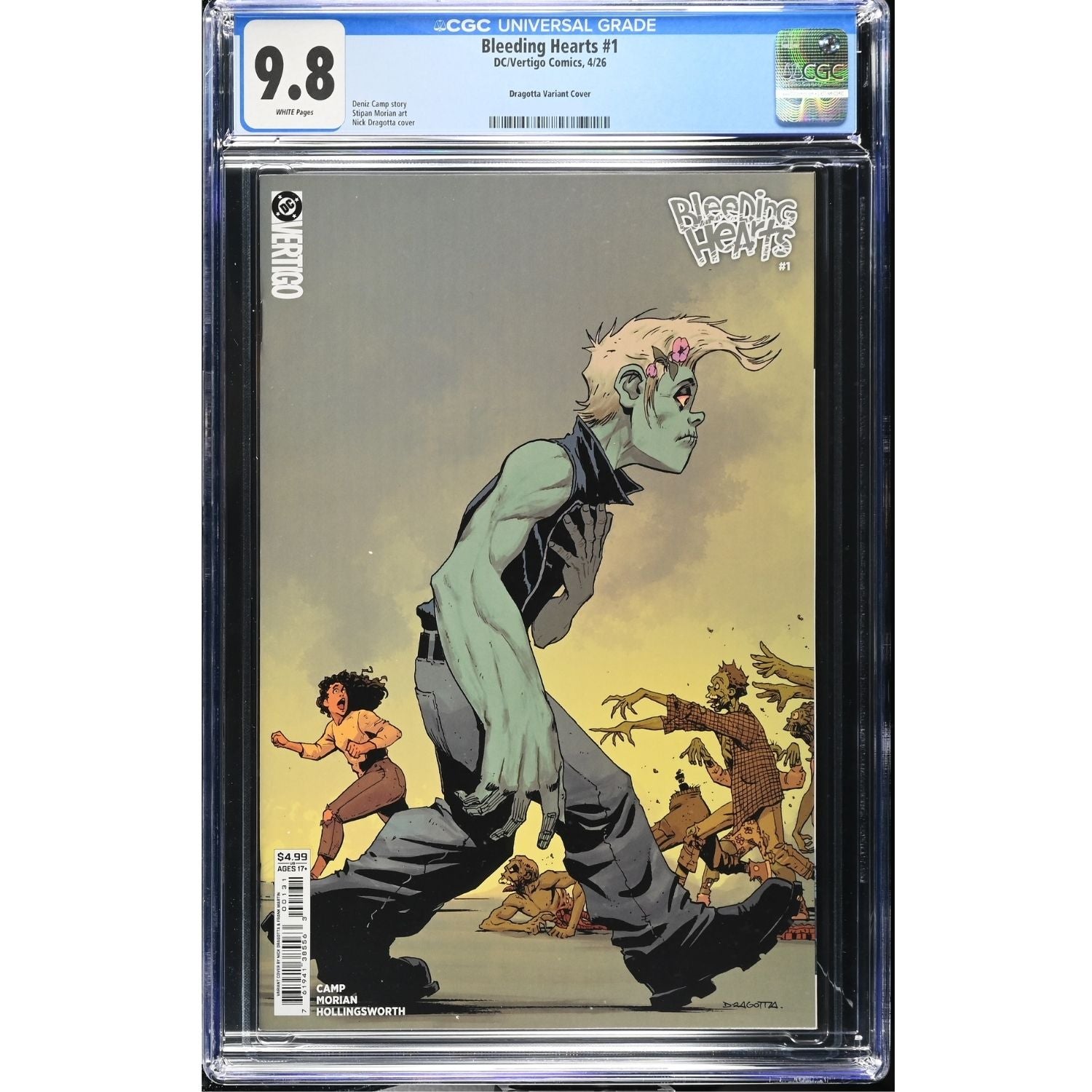 Bleeding Hearts: #1 [Nick Dragotta CGC 9.8 CVR C] 2026 Comics DC Comics