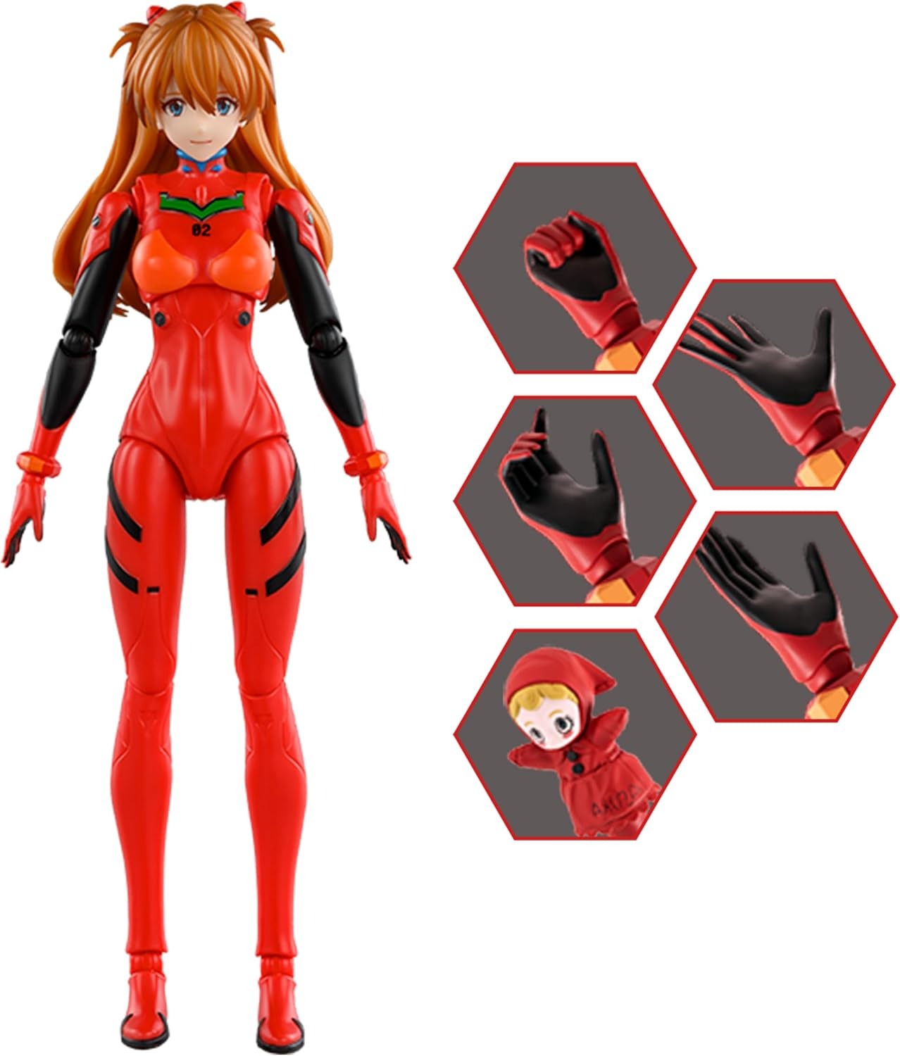 Blokees: Fantastics Series Evangelion - Asuka Langley Plug Suit Toys & Games Blokees