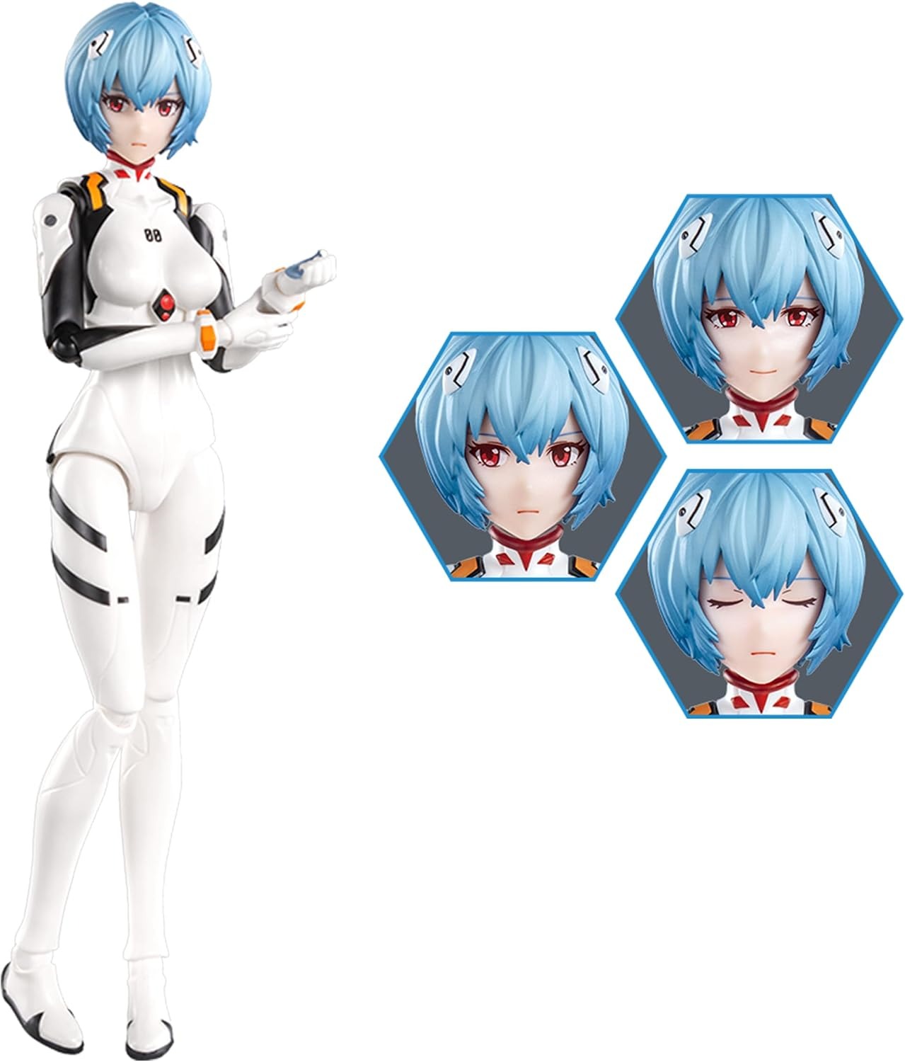 Blokees: Fantastics Series Evangelion - Rei Ayanami Plug Suit Toys & Games Blokees