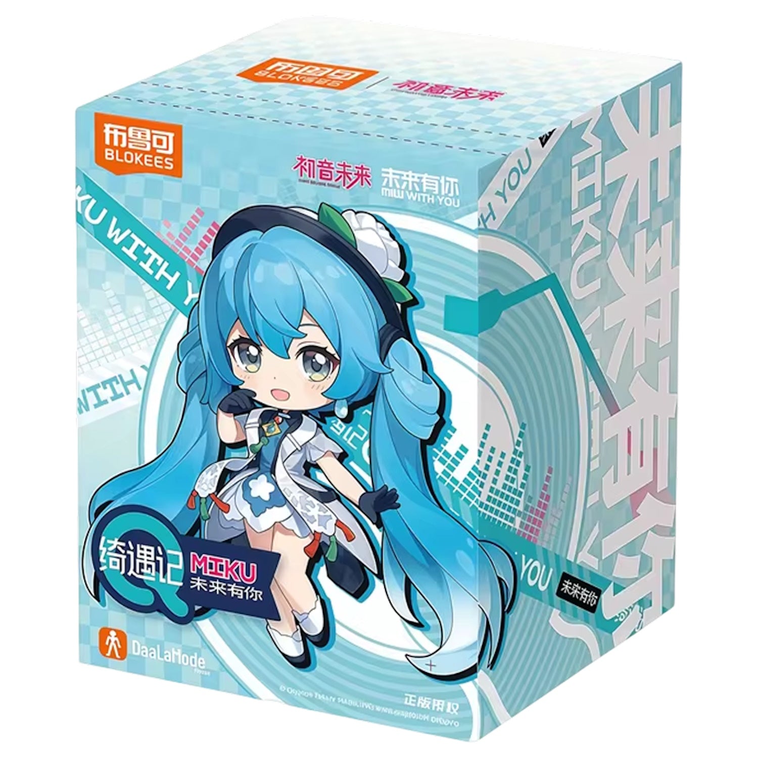 Blokees: Hatsune Miku DaaLaMode Miku With You - Random Figure #75700 Toys & Games Blokees