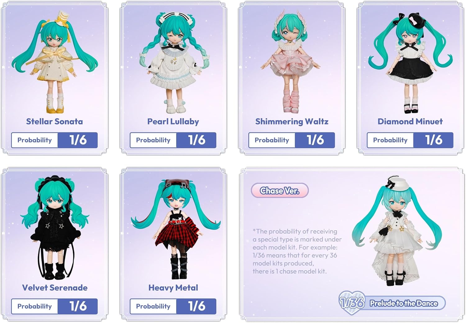 Blokees: Hatsune Miku DaaLaMode Sonata Prologue - Random Model Kit #73538 Toys & Games Blokees