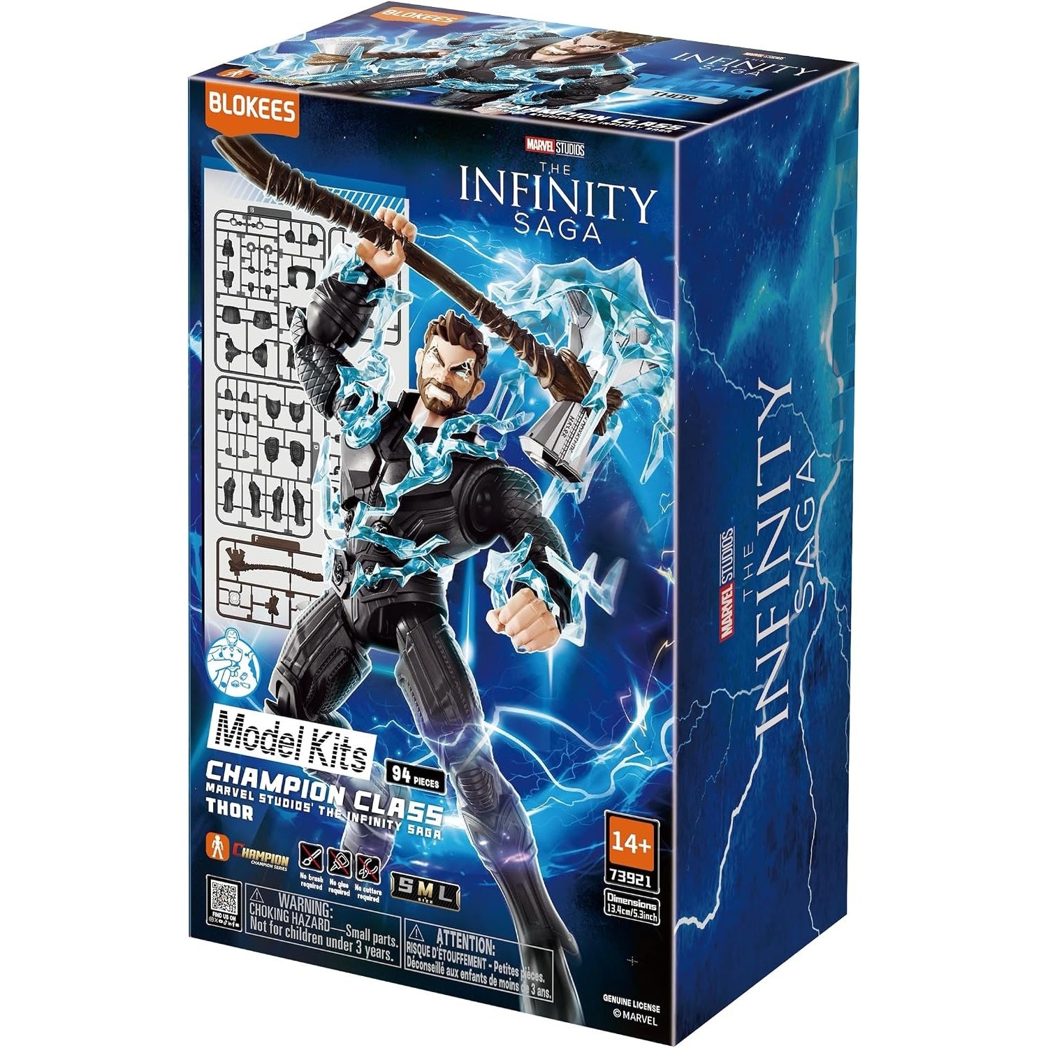 Blokees: Marvel The Infinity Saga - Thor Model Kit Toys & Games Blokees