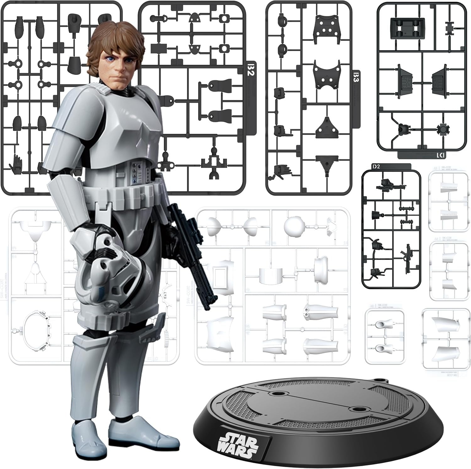 Blokees: Star Wars - Luke Skywalker Stormtrooper Disguise Version Model Kit Toys & Games Blokees