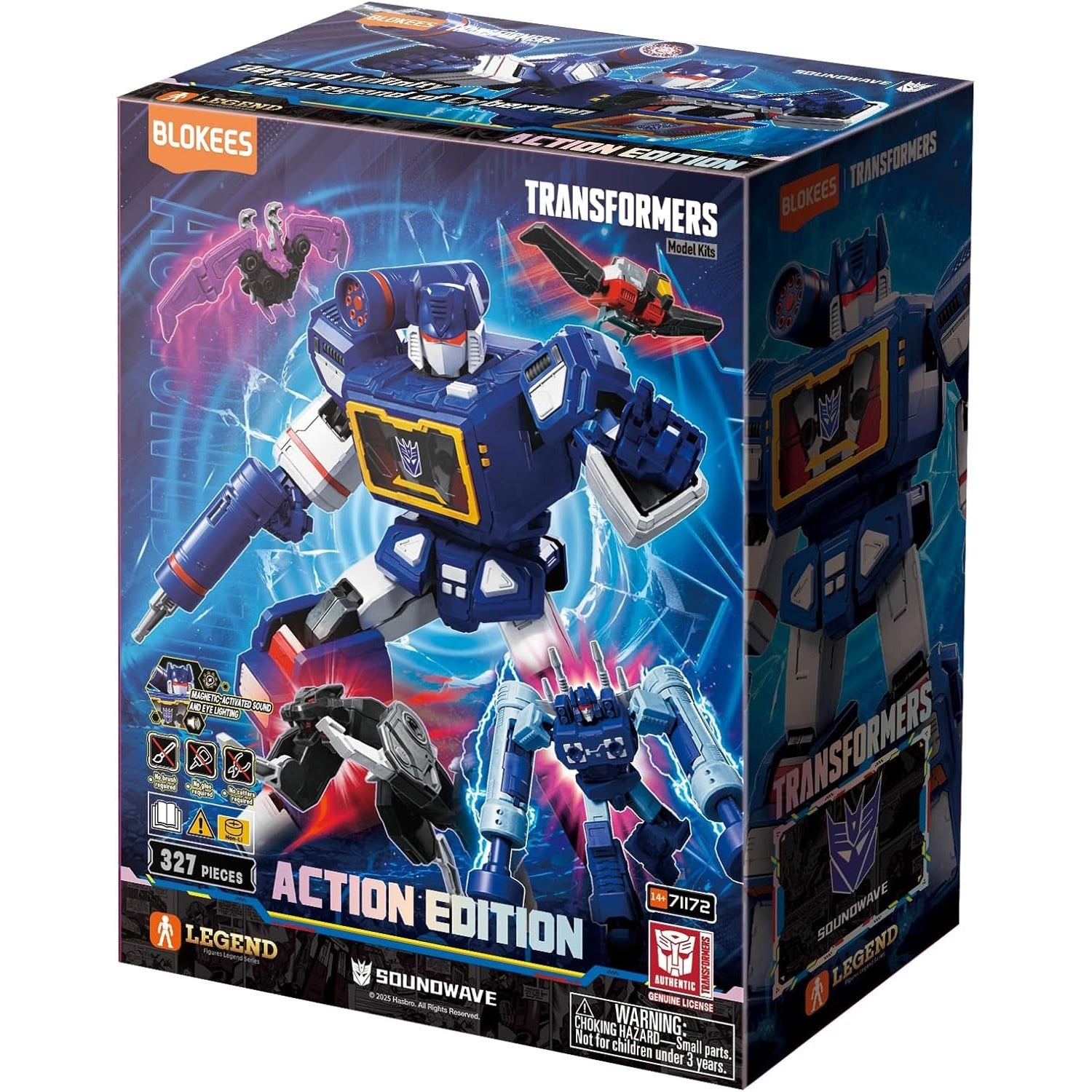Blokees: Transformers Action Edition - Soundwave Model Kit #71172 Toys & Games Blokees