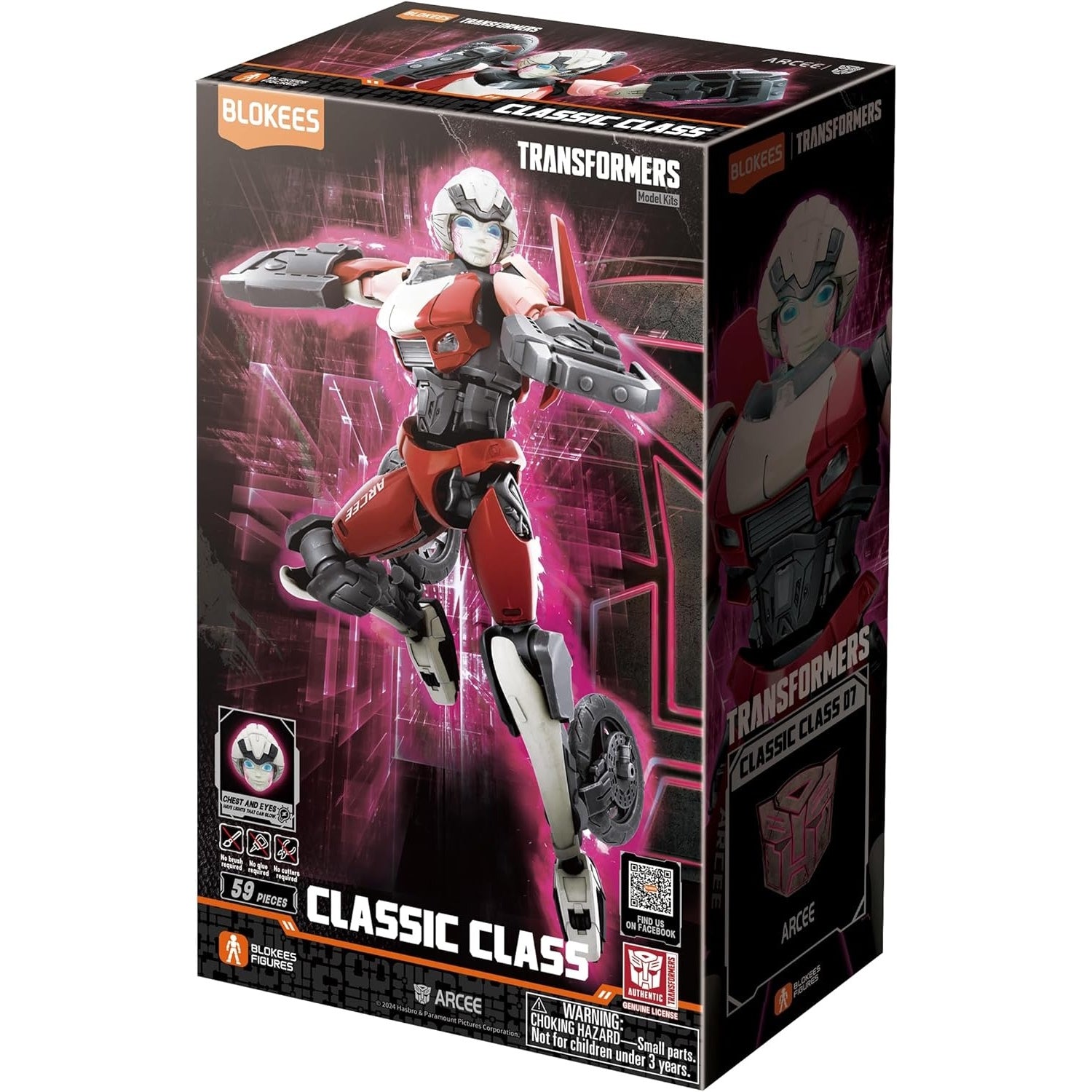 Blokees: Transformers Classic Class - Arcee Model Kit #71152 Toys & Games Blokees