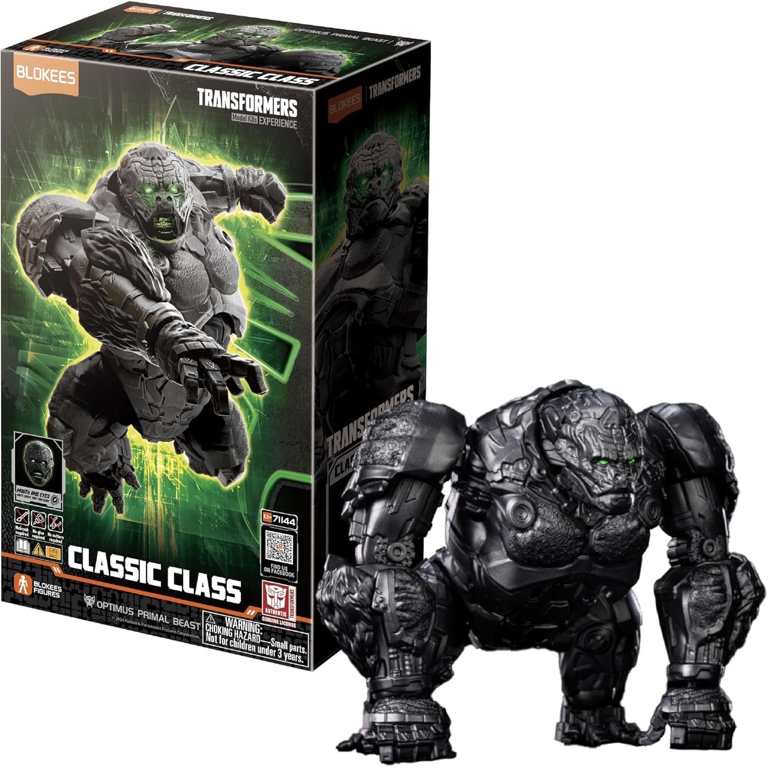 Blokees: Transformers Classic Class - Optimus Primal Beast Model Kit #71144 Toys & Games Blokees