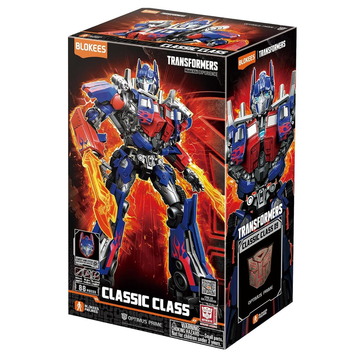 Blokees: Transformers Classic Class - Optimus Prime Model Kit #71157 Toys & Games Blokees