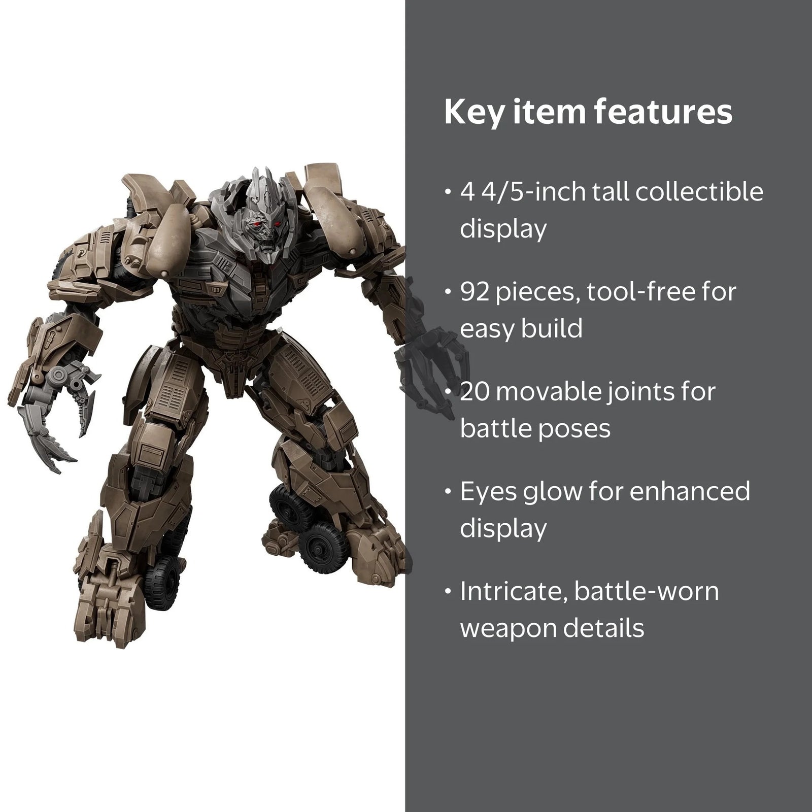 Blokees: Transformers Dark of the Moon Classic Class - Megatron Model Kit #71422 Toys & Games Blokees