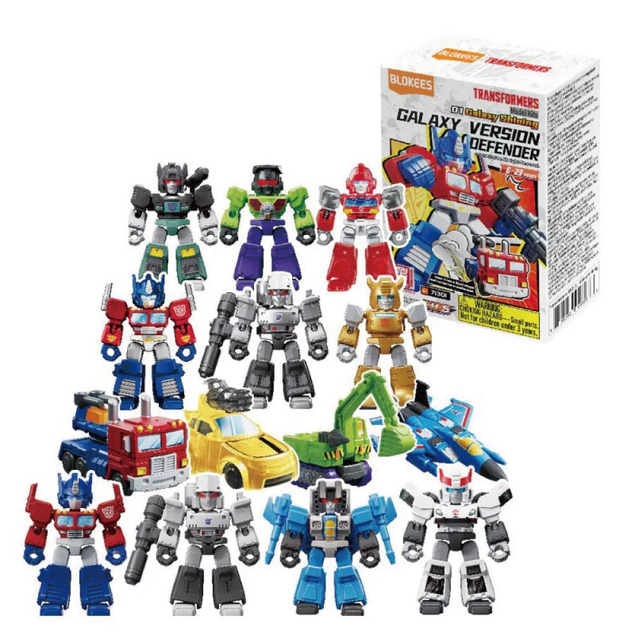 Blokees: Transformers Defender Version 01 Galaxy Shining - Random Model Kit #71301 Toys & Games Blokees