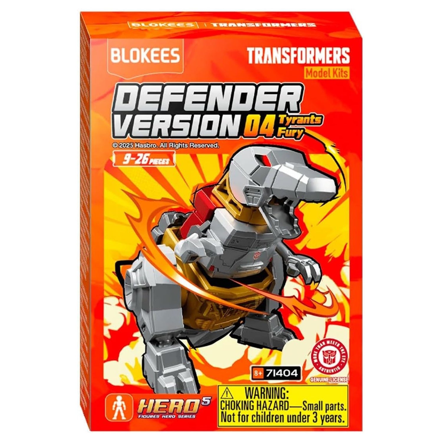 Blokees: Transformers Defender Version 04 Tyrants Fury - Random Model Kit #71404 Toys & Games Blokees