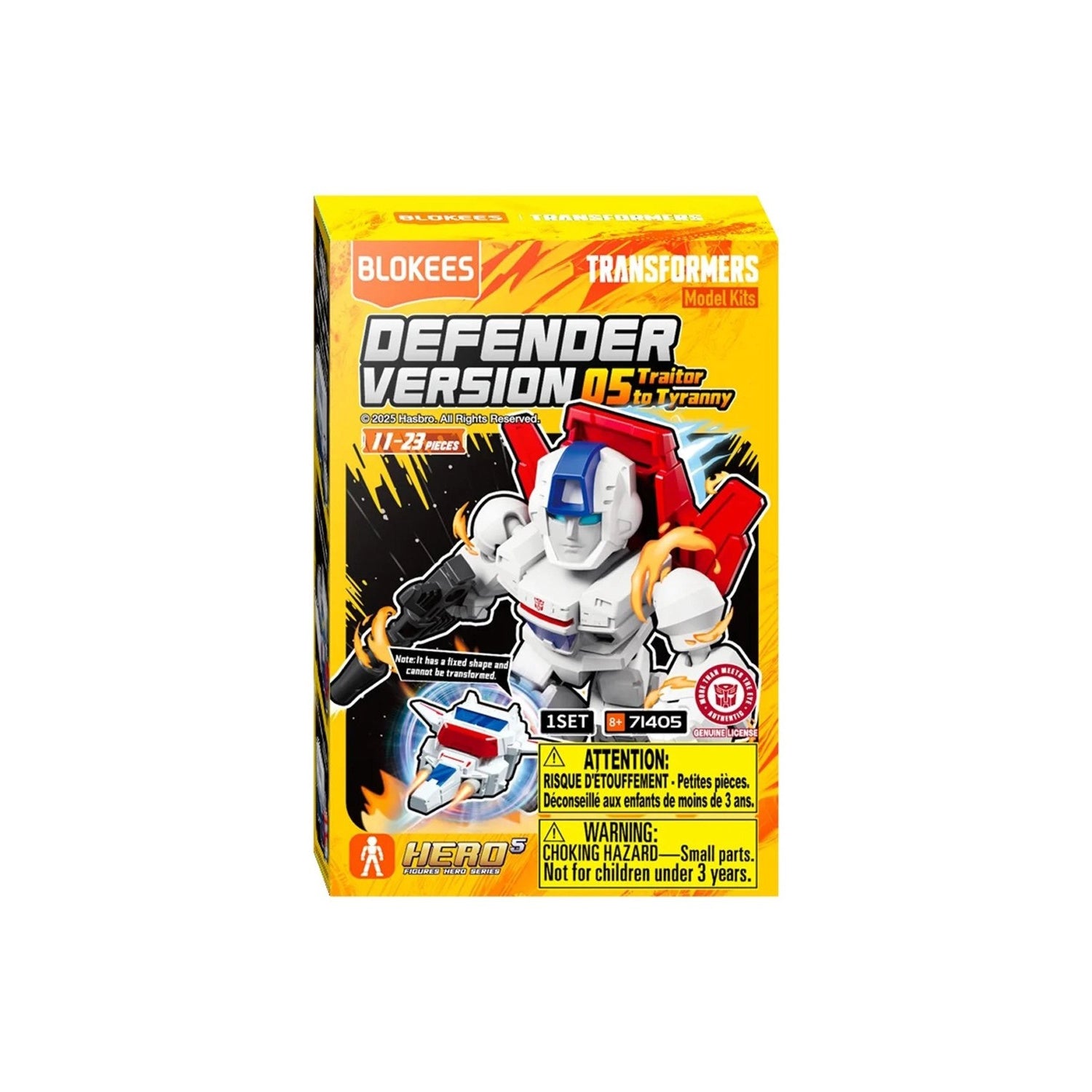Blokees: Transformers Defender Version 05 - Traitor to Tyranny Random Model Kit #71405 Toys & Games Blokees