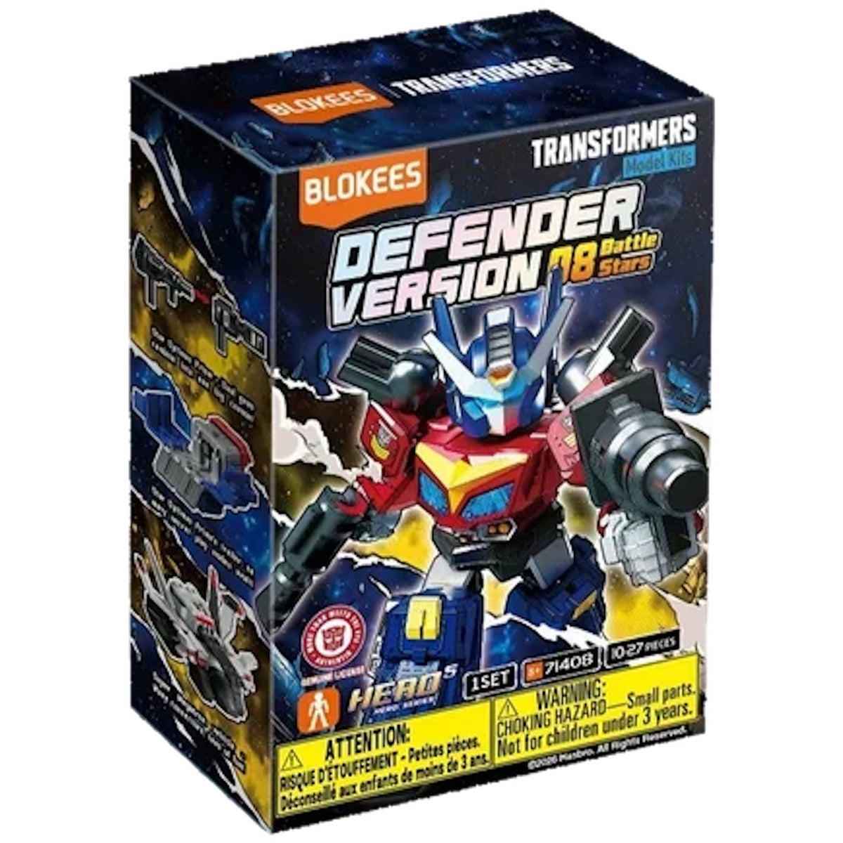 Blokees: Transformers Defender Version 08 Battle Stars Model Kit Blind Box