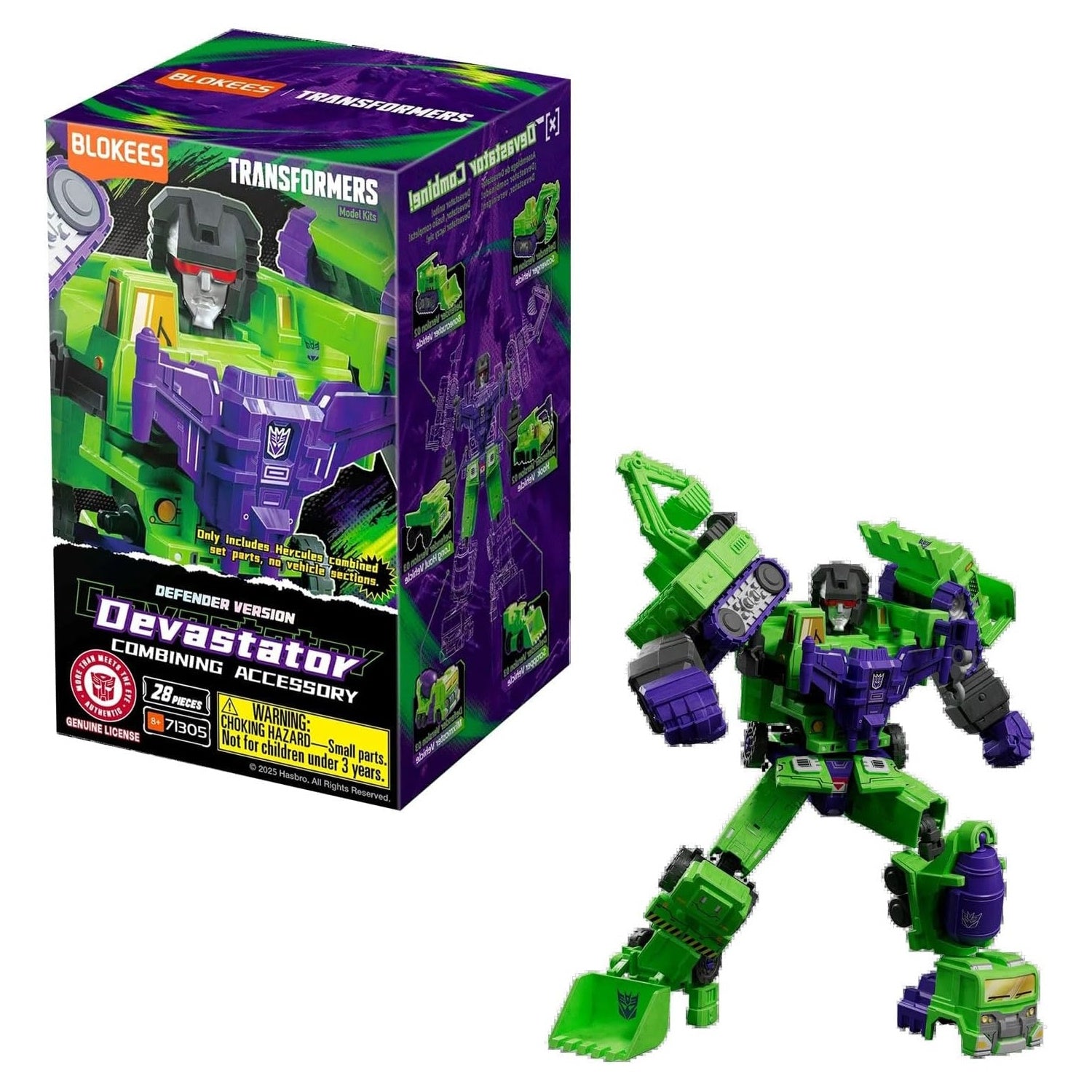 Blokees: Transformers Devastator Combining Accessory Defender Version #71305 Toys & Games Blokees