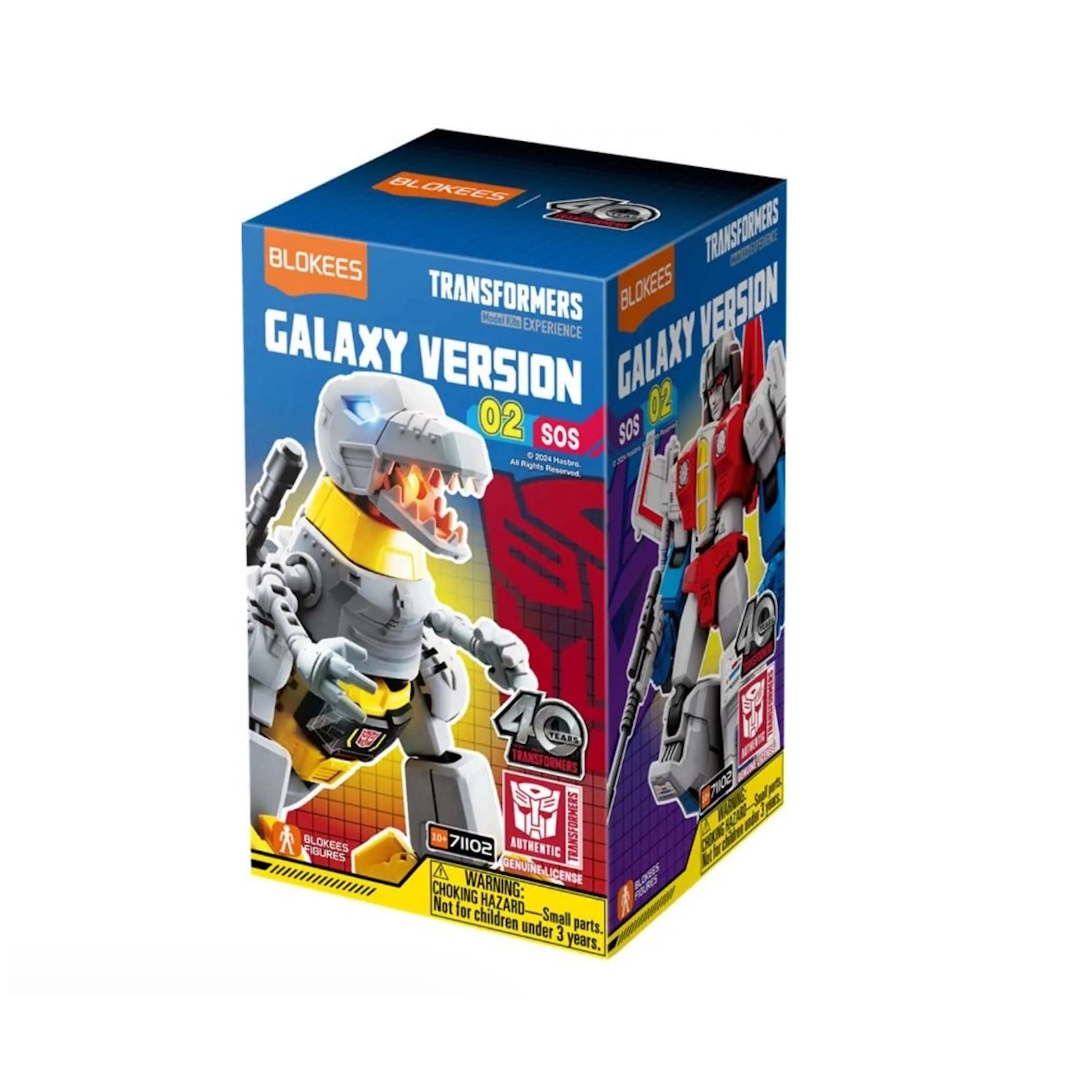 Blokees: Transformers Galaxy Version 02 - Random Model Kit #71102 Toys & Games Blokees