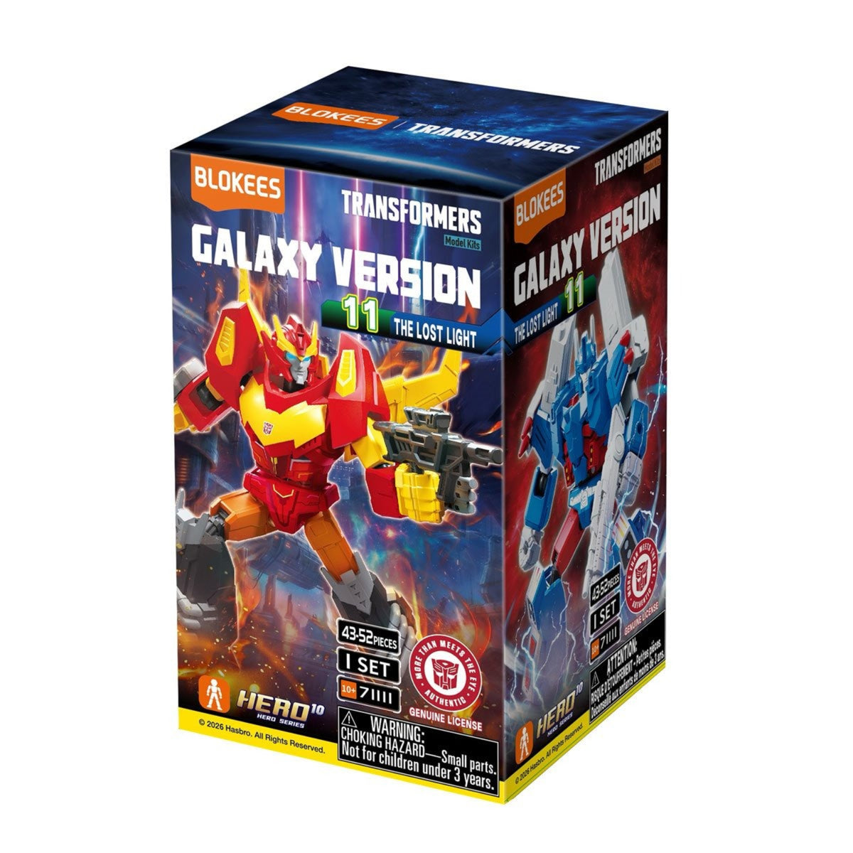 Blokees: Transformers Galaxy Version 11 The Lost Light Model Kit Blind Box Toys & Games Blokees