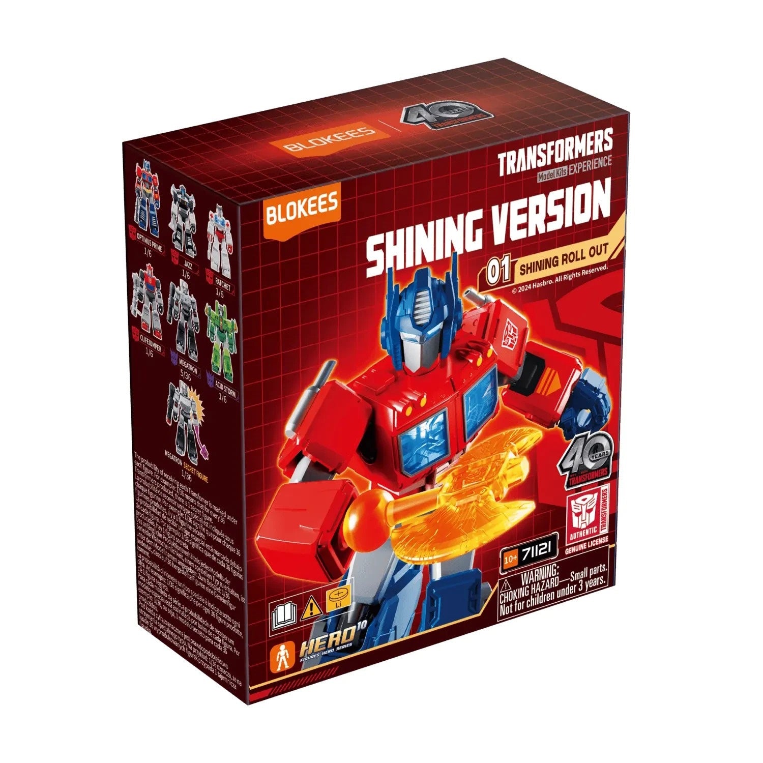 Blokees: Transformers Shining Version 01 Shining Roll Out - Random Model Kit #71121 Toys & Games Blokees