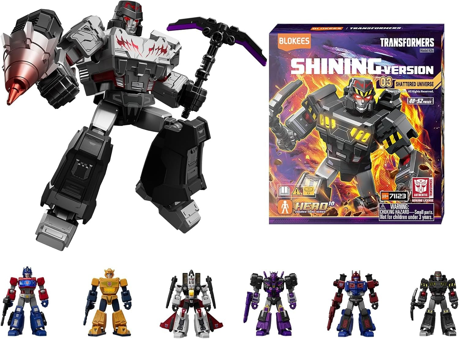 Blokees: Transformers Shining Version 03 Shattered Universe - Random Model Kit #71123 Toys & Games Blokees