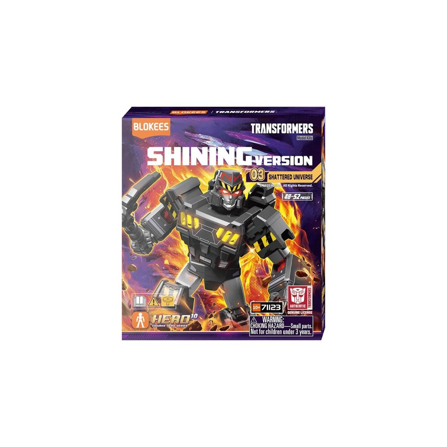Blokees: Transformers Shining Version 03 Shattered Universe - Random Model Kit #71123 Toys & Games Blokees