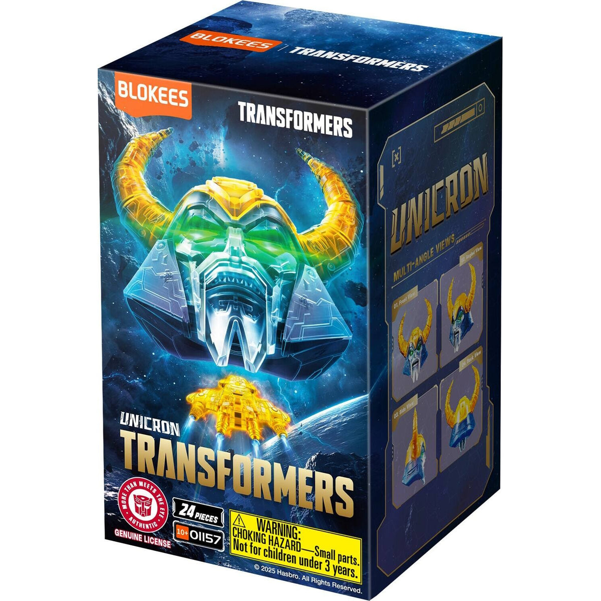 Blokees: Transformers Unicron-Planet Transparent Version #01157 Toys & Games Blokees