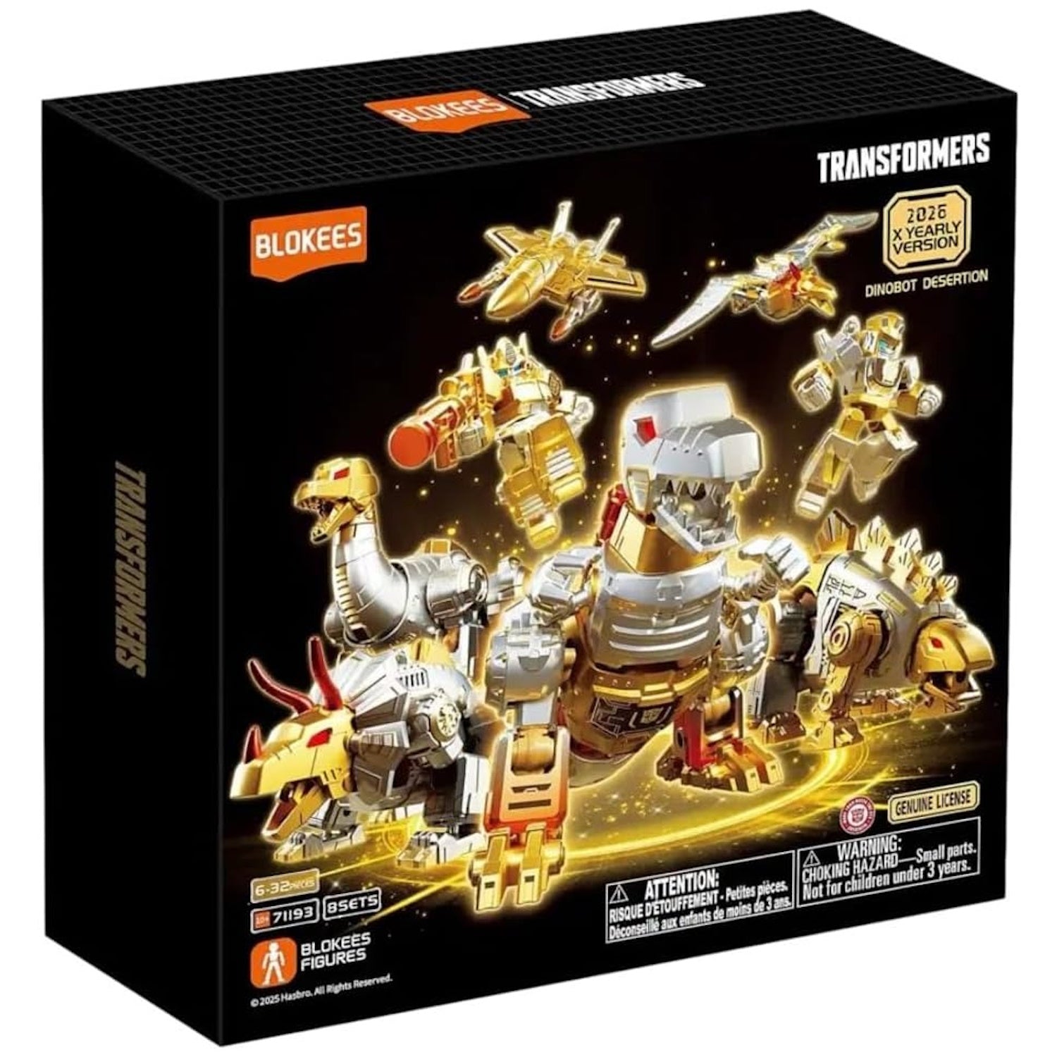 Blokees: Transformers X Yearly Edition 2026: Dinobot Desertion - Model Kit #71193 Toys & Games Blokees