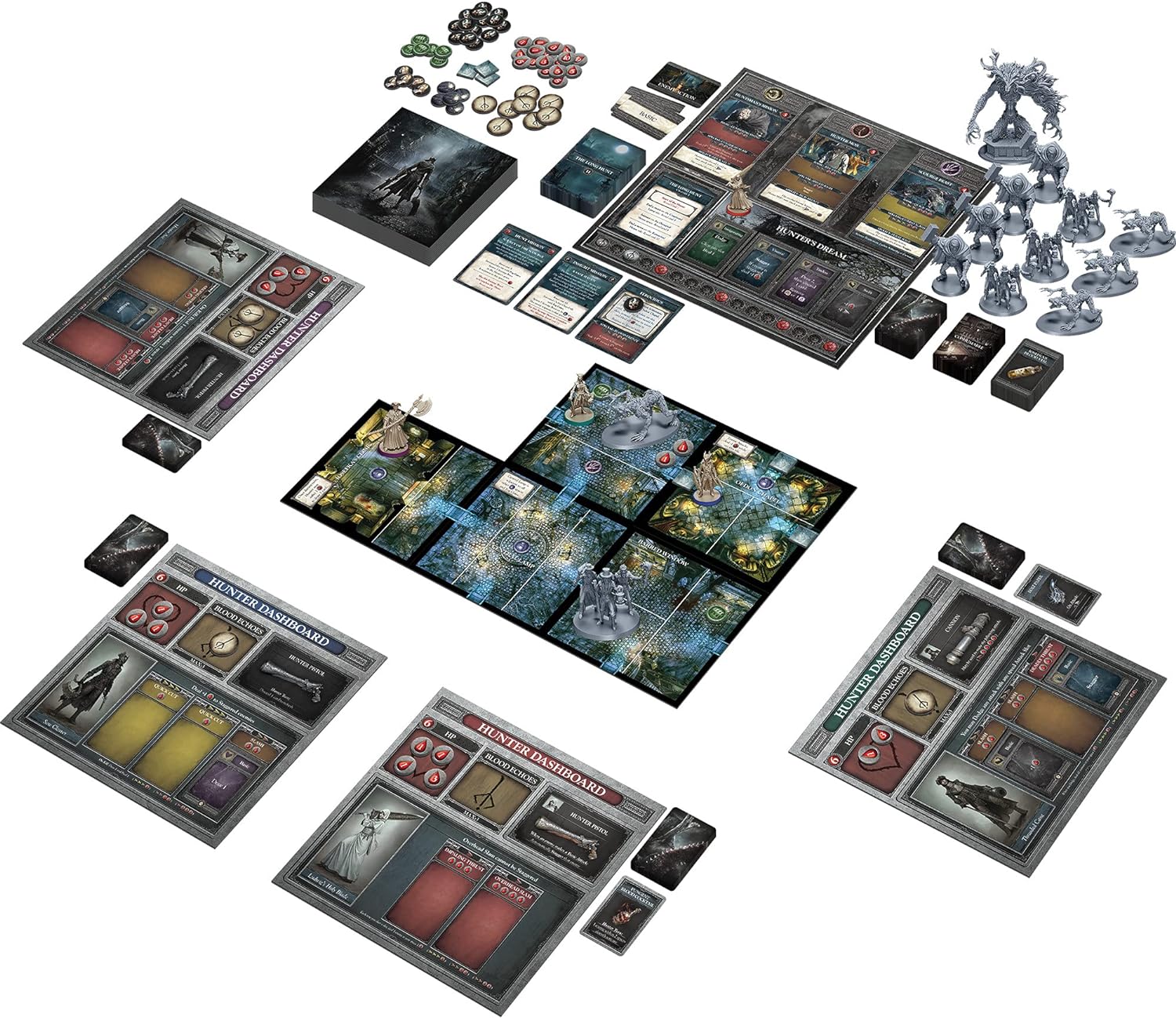 Bloodborne: The Board Game [CMON Board Game, 1-4 Players] Board Game CMON   
