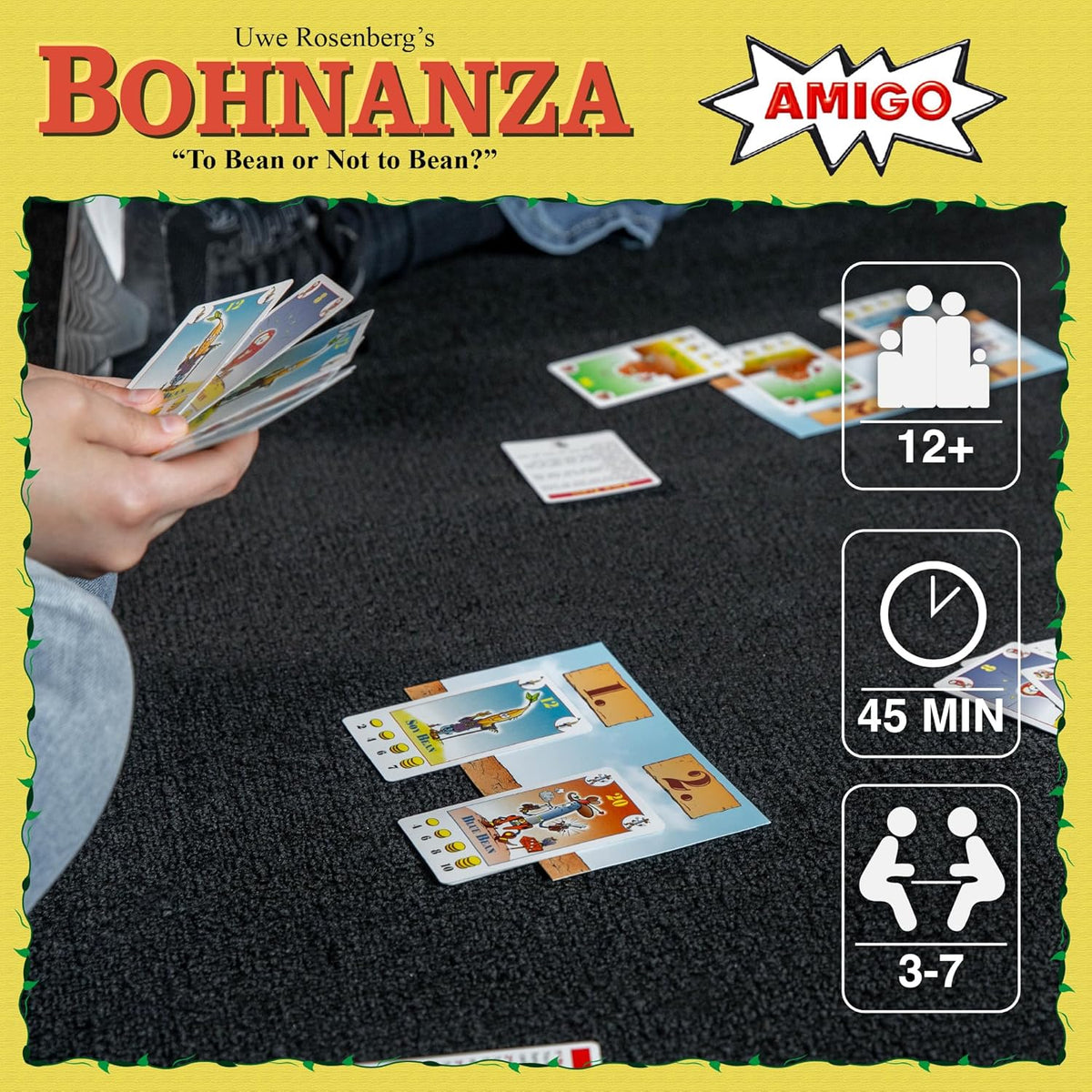 Bohnanza: To Bean or Not to Bean [Board Game, 2 - 7 Players] Board Game AMIGO