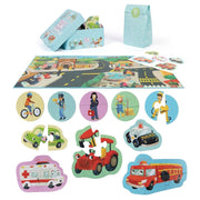 Boppi: 10 in 1 Toddler Jigsaw Puzzle - Vehicles Toys & Games Boppi