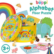 Boppi: Round Alphabet Floor Puzzle - 26 Piece Puzzle Toys & Games Boppi
